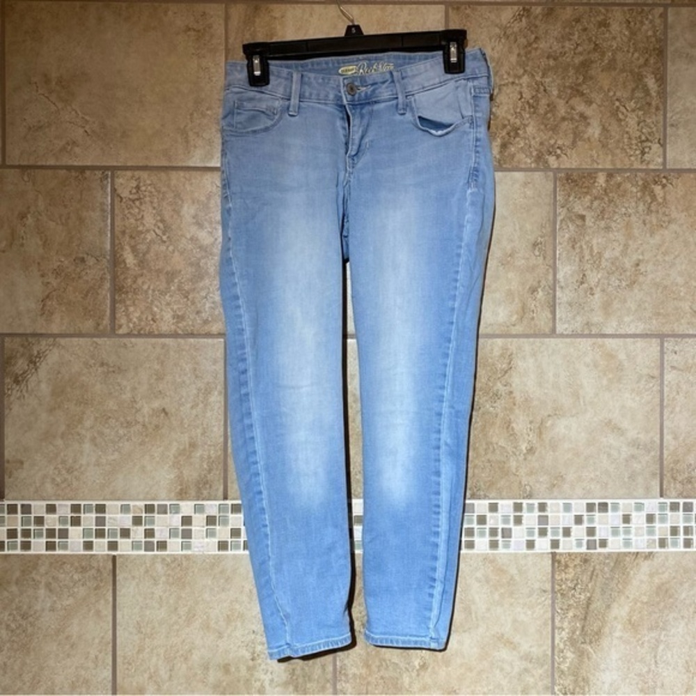 Old Navy The Rockstar Light Denim Skinny Jeans 6